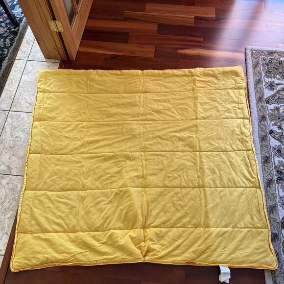 Vintage Y2K Children’s Dora the Explorer and Boots Sleeping Bag Dance Yellow EUC - Picture 6 of 8